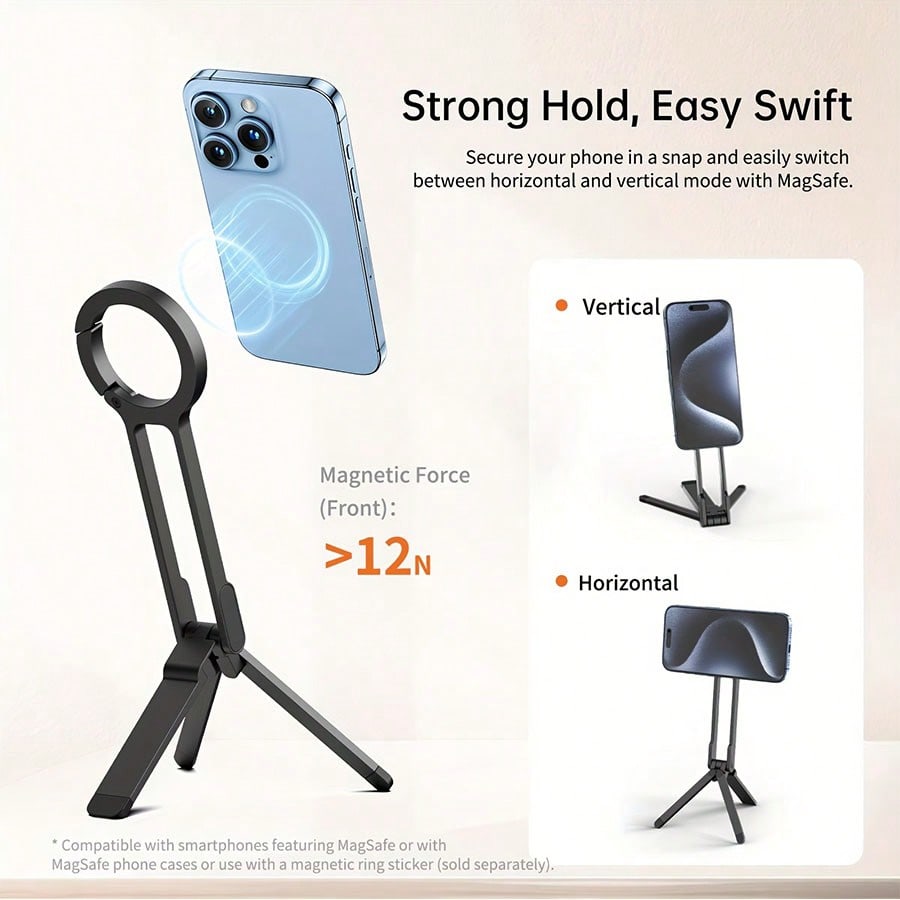 Alloy Metal Magnetic Phone Hol - Phone Accessories For Android incelemesi ve fiyatı