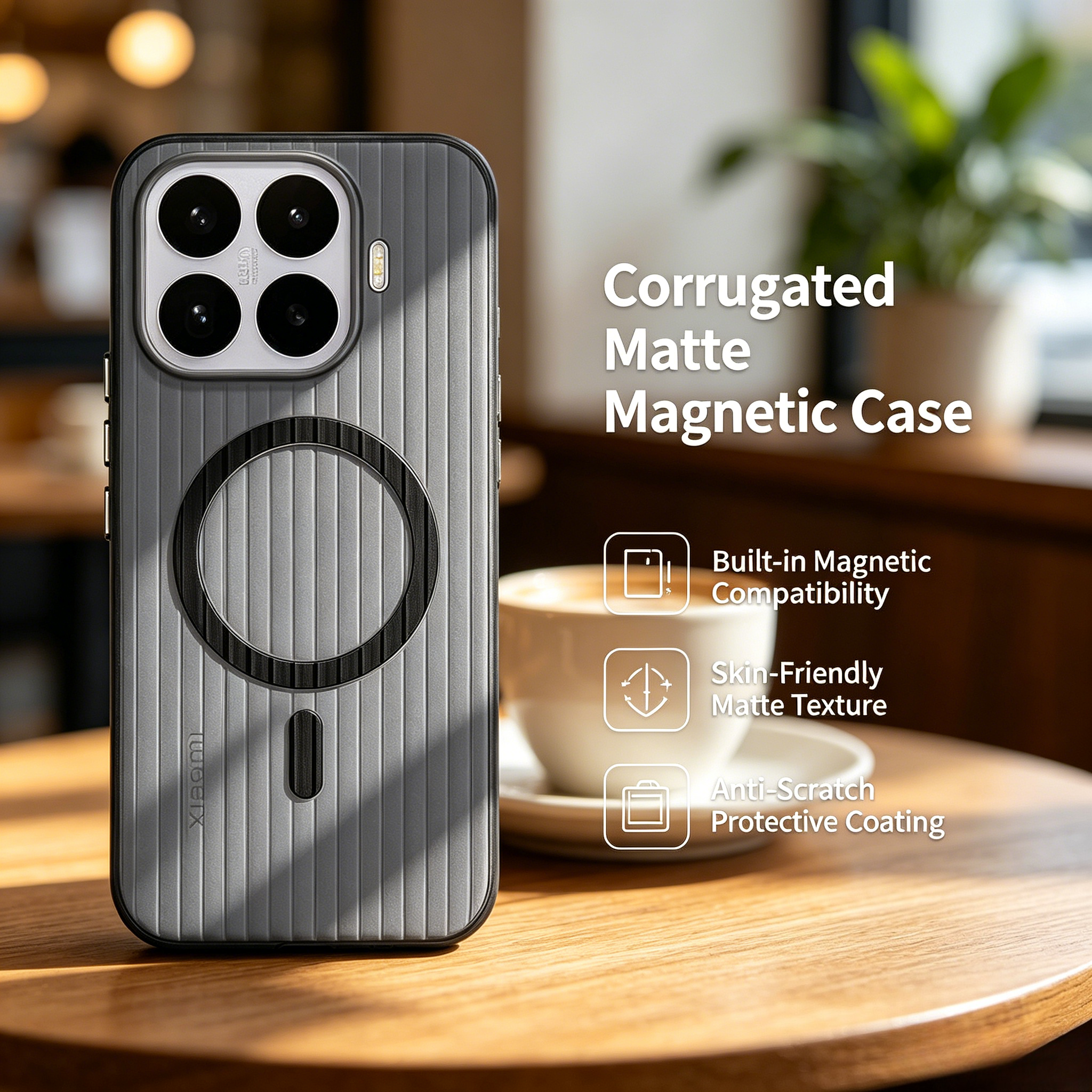 3D Transparent Matte Corrugate - Magsafe Wireless Charger incelemesi ve fiyatı