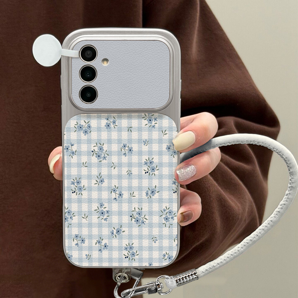 Blue Folwer Phone Case For Sam - Phone Accessories Samsung incelemesi ve fiyatı